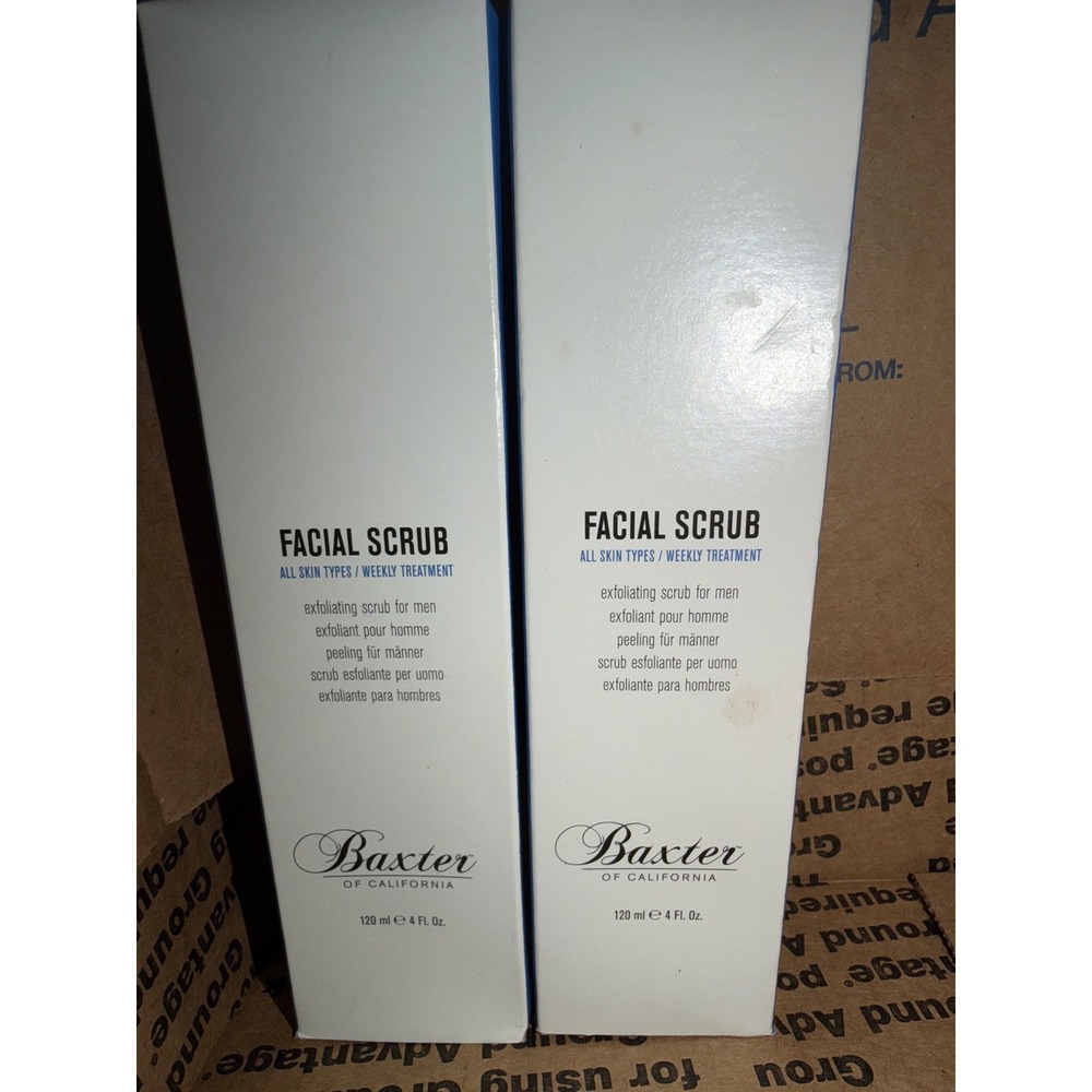 Baxter of California Facial Scrub for Men Weekly Treatment Pack of 2‎